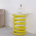 Дизайнерский журнальный стол на 2-х конусообразных ножках Epykopy варинант исполнения - 2 | Loft Concept в Ульяновске