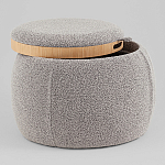 Пуф-трансформер Люкке с крышкой серый варинант исполнения - 2 | Loft Concept в Ульяновске