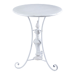 Столик белый кованный в прованском стиле Vaucluse варинант исполнения - 1 | Loft Concept в Ульяновске