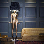 Лампа MANNEQUIN LAMP с абажуром модельный позинг варинант исполнения - 2 | Loft Concept в Ульяновске