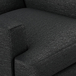 Мебельная ткань Шенилл черный цвет 138 см T4-35 варинант исполнения - 4 | Loft Concept в Ульяновске