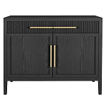 Буфет Primo с двумя ящиками и двумя фасадами Черный дуб варинант исполнения - 1 | Loft Concept в Ульяновске