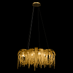 Люстра круглая подвесная с металлическими дугами и длинными цепочками 80 см Atlantis Chain варинант исполнения - 11 | Loft Concept в Ульяновске