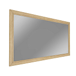 Зеркало прямоугольное с классической деревянной рамой Harper Line варинант исполнения - 2 | Loft Concept в Ульяновске
