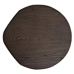 Столик журнальный приставной темный шпон Form Graphics варинант исполнения - 2 | Loft Concept в Ульяновске