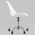 Офисный стул на металлическом основании EGGERY White варинант исполнения - 3 | Loft Concept в Ульяновске