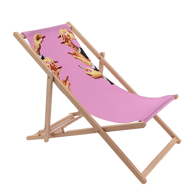 Шезлонг Seletti Lipstick Pink
