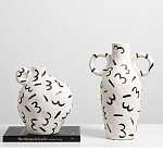 Декоративная ваза White Doodle Vase S варинант исполнения - 2 | Loft Concept в Ульяновске