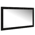 Зеркало настенное прямоугольное цвета угольный камень Stone Effect варинант исполнения - 1 | Loft Concept в Ульяновске