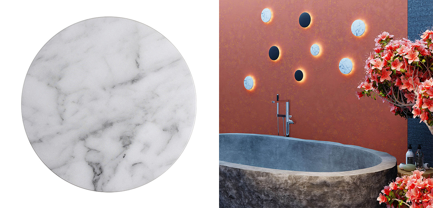 Бра Disco Piatto Marble Sconce - Loft-Concept в Ульяновске