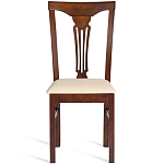 Стул деревянный с узором ручной работы Espresso варинант исполнения - 7 | Loft Concept в Ульяновске