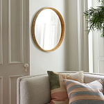 Зеркало круглое в раме из ротанга Wickerwork варинант исполнения - 6 | Loft Concept в Ульяновске