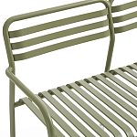 Скамья из алюминия Mack Metal Bench Green варинант исполнения - 4 | Loft Concept в Ульяновске