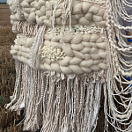 Вязанное панно для ресторана WINTER варинант исполнения - 3 | Loft Concept в Ульяновске