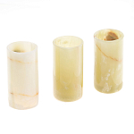 Ваза настольная цилиндрической формы из оникса Stone Vase варинант исполнения - 2 | Loft Concept в Ульяновске