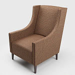 Мебельная ткань Шенилл терракотовый цвет 142 см T4-58 варинант исполнения - 5 | Loft Concept в Ульяновске