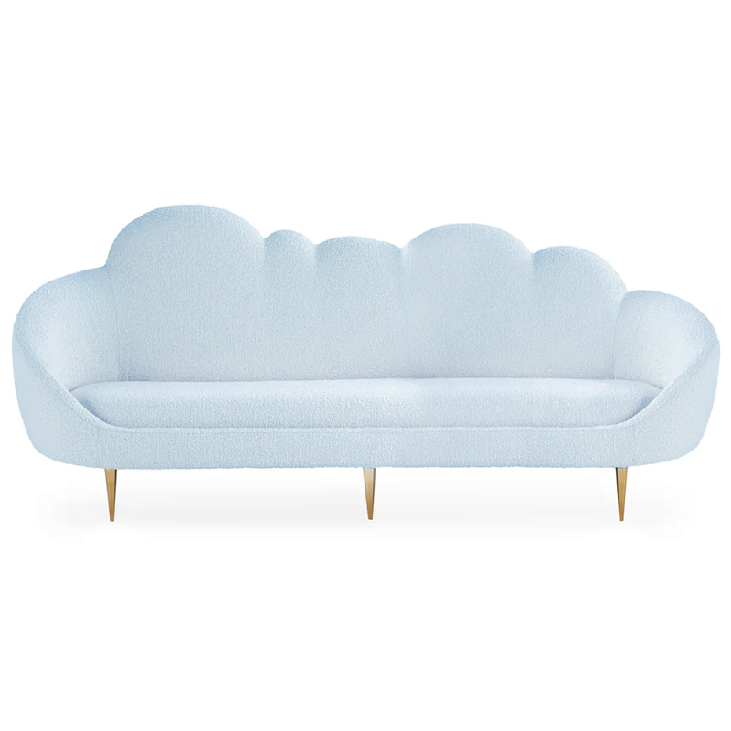 Уникальный диван для детской Soft Cloud трехместный Голубой Белый Розовый Золотой Уникальный диван для детской Soft Cloud трехместный Голубой Белый Розовый Золотой в Ульяновске | Loft Concept