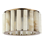 Потолочный светильник из стекла и премиального алебастра Ravishment варинант исполнения - 2 | Loft Concept в Ульяновске