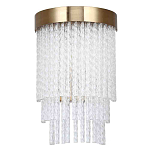 Бра с прозрачными стеклянными трубочками и металлическим основанием Nembus варинант исполнения - 1 | Loft Concept в Ульяновске