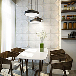 Гипсовая 3D панель с принтографией PM-20 варинант исполнения - 3 | Loft Concept в Ульяновске