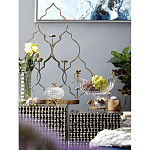 Конфетница прозрачная стеклянная на бронзовых ножках в виде морских коньков с крышкой в виде ракушки Eden Garden варинант исполнения - 6 | Loft Concept в Ульяновске