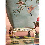 Ваза с крышкой и цветочным узором Genuine Chinese Classics варинант исполнения - 4 | Loft Concept в Ульяновске