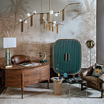 Дизайнерский письменный стол Bean Desk  варинант исполнения - 7 | Loft Concept в Ульяновске