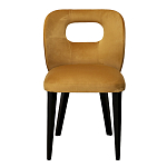 Стул велюровый горчичный Verified варинант исполнения - 2 | Loft Concept в Ульяновске