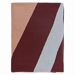 Плед из хлопка с геометрическим рисунком Elan Stripe Addison варинант исполнения - 5 | Loft Concept в Ульяновске