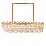 Люстра овальная с хрустальными подвесками Gorgeous Crystal Light варинант исполнения - 2 | Loft Concept в Ульяновске