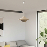 Подвесной вязаный бежевый светильник «Звезда Востока 01» варинант исполнения - 2 | Loft Concept в Ульяновске