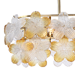 Люстра овальная с цветочными мотивами Light Floral Glow варинант исполнения - 5 | Loft Concept в Ульяновске
