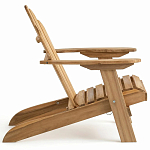 Уличное кресло из массива акации Adirondack Wooden Chair Natural варинант исполнения - 3 | Loft Concept в Ульяновске