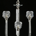 Люстра с 8-ю лампами и гранеными стеклянными плафонами Prism Gala варинант исполнения - 9 | Loft Concept в Ульяновске