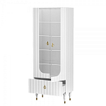 Витрина белая двухдверная с ящиком Expanses of Beauty варинант исполнения - 2 | Loft Concept в Ульяновске