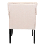 Кресло Addison Chic Armchair beige flax варинант исполнения - 2 | Loft Concept в Ульяновске