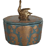 Фарфоровая шкатулка Swan Lake варинант исполнения - 2 | Loft Concept в Ульяновске