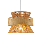 Подвесной светильник с абажуром из натуральных материалов Light Inside the Cell варинант исполнения - 1 | Loft Concept в Ульяновске