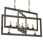 Люстра из пересекающихся прямоугольных элементов Intersecting Rectangles варинант исполнения - 3 | Loft Concept в Ульяновске