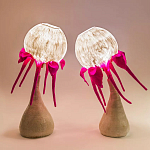 Торшер фуксия «Цветы из снов»  варинант исполнения - 3 | Loft Concept в Ульяновске