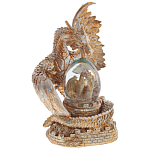 Декоративная статуэтка Дракон Dragon Guarding a Glass Egg Copper варинант исполнения - 1 | Loft Concept в Ульяновске