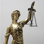 Статуэтка бронзовая Фемида Bronze Goddess варинант исполнения - 1 | Loft Concept в Ульяновске