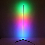 Торшер черного цвета на угловом основании Arteriors варинант исполнения - 2 | Loft Concept в Ульяновске