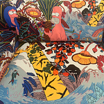 Мебельная ткань Велюр Simpsons in Paradise Т4-88 варинант исполнения - 1 | Loft Concept в Ульяновске