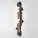 Бра вертикальное с черными кругами и квадратами Gravyura варинант исполнения - 5 | Loft Concept в Ульяновске