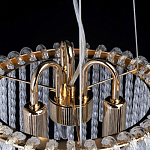 Люстра с подвесными рифлеными стеклянными трубками Nembus варинант исполнения - 18 | Loft Concept в Ульяновске