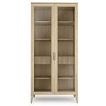 Витрина стеклянная 2-х дверная с ящиками и 5-ю полками Harper Line варинант исполнения - 2 | Loft Concept в Ульяновске