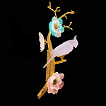 Бра с цветочным декором и птичкой Miscellaneous herbs варинант исполнения - 2 | Loft Concept в Ульяновске