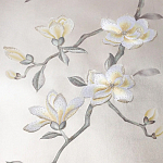 Обои Magnolia Canopy Colourway SC-288 on Natural Mica metallic silk варинант исполнения - 1 | Loft Concept в Ульяновске