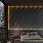 Гипсовая 3D Панель FIN варинант исполнения - 2 | Loft Concept в Ульяновске